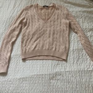 pink brandy melville sweater